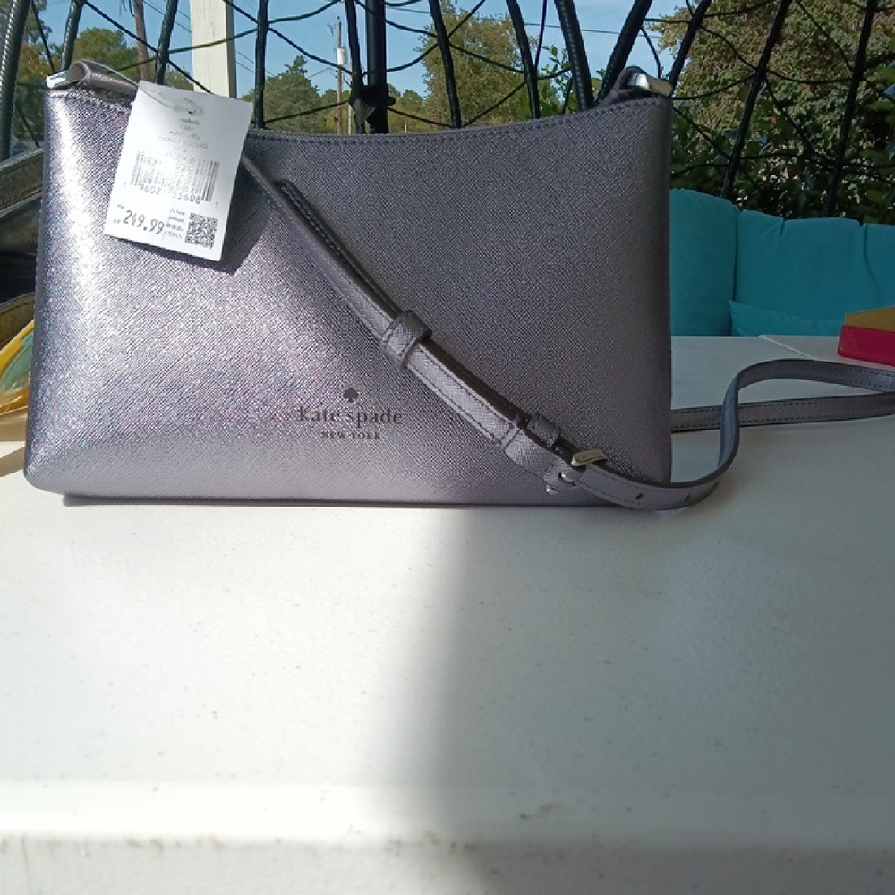 Kate Spade Metallic Crossbody Bag
